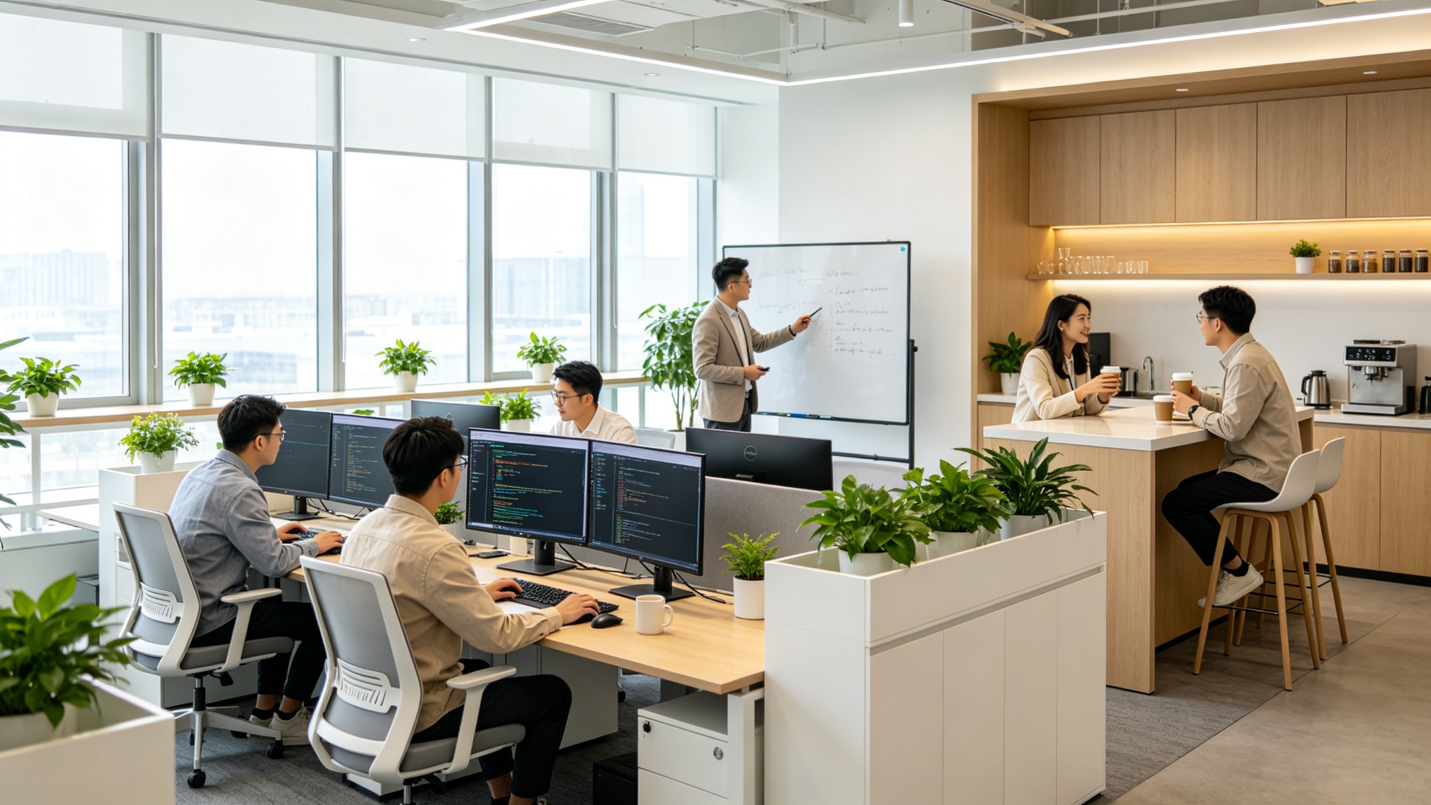 浩奕科技数字创意办公场景